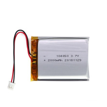 3.7V 2000mAh Lithium Polymer Battery/Lipo Battery with Size 50*40*10mm